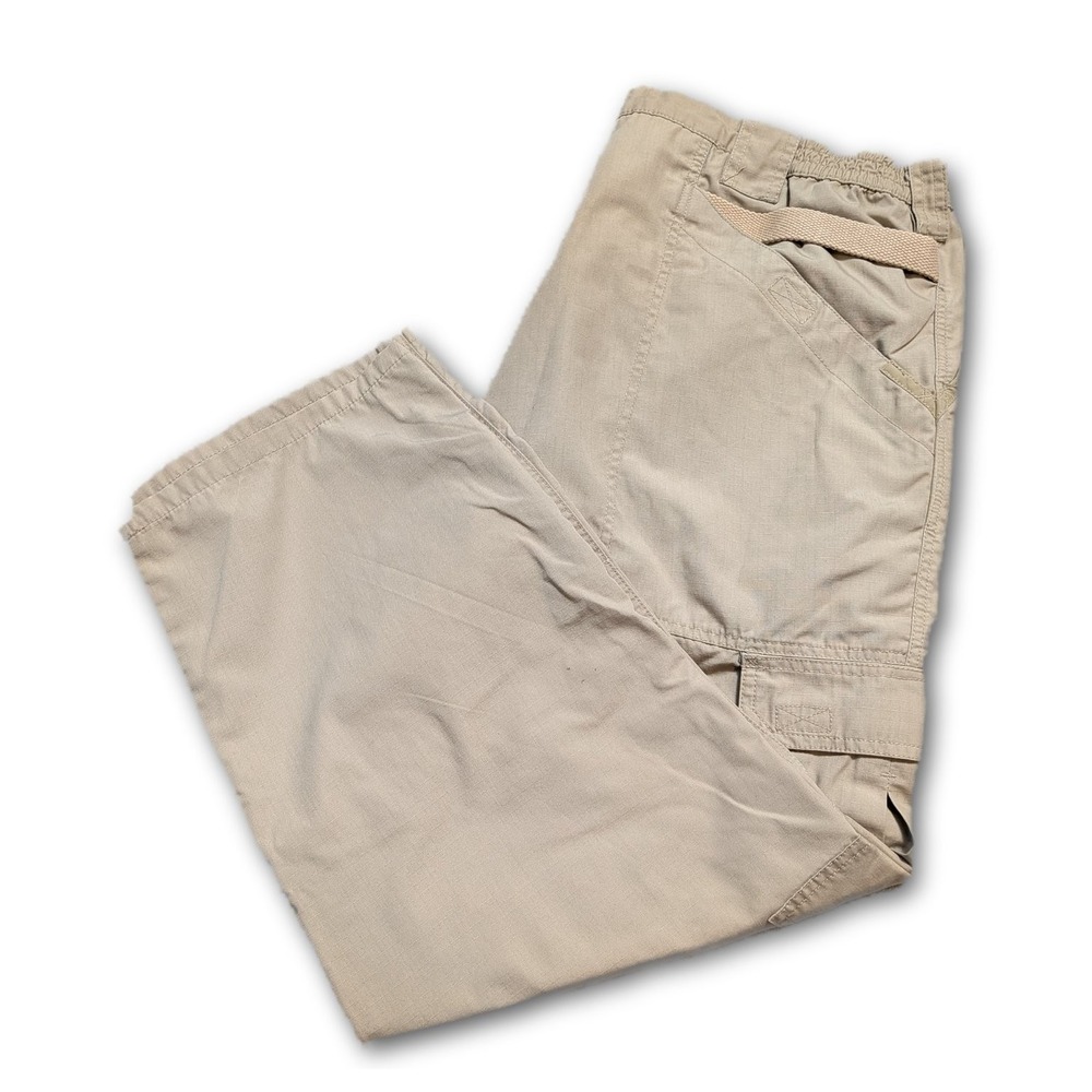 5.11 Tactical Series Mens Pants 74273 Khaki 42x30 Ripstop Cargo Utility Relaxed